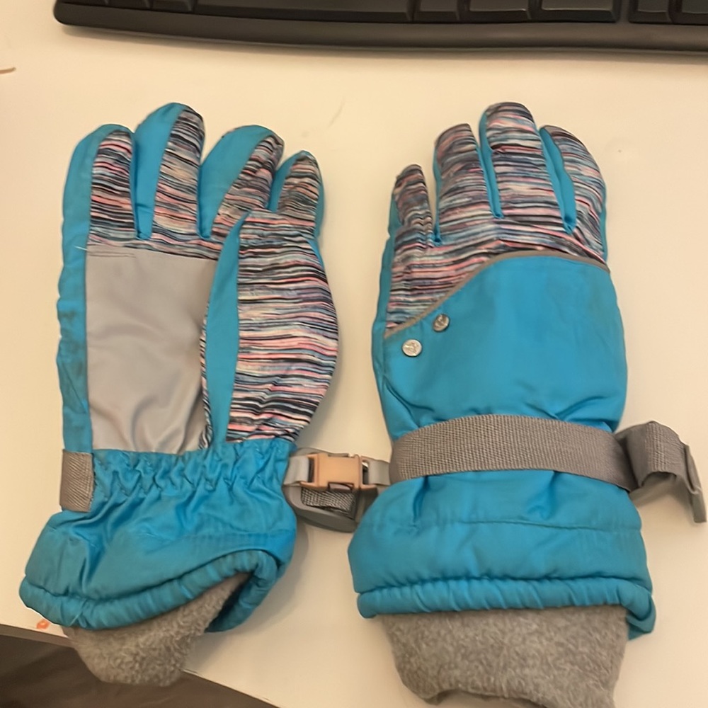 ZeroXposur Teal Gloves Sz M/L